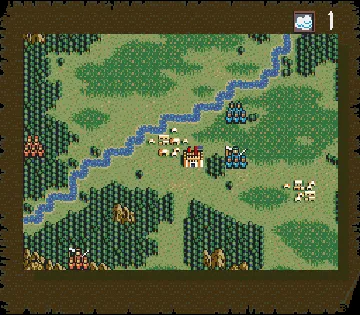 Genghis Khan II - Clan of the Gray Wolf (USA) screen shot game playing